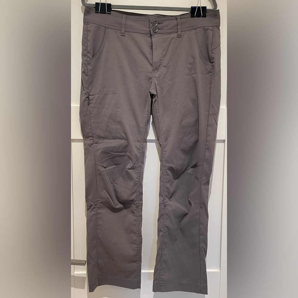 Prana Women’s Pants-Halle Straight Pants size 12 Petite in color Graystone